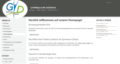 Desktop Screenshot of gymnasium-doerpen.de